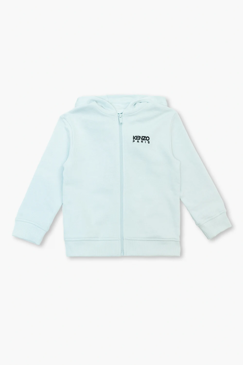 Logo-embroidered hoodie