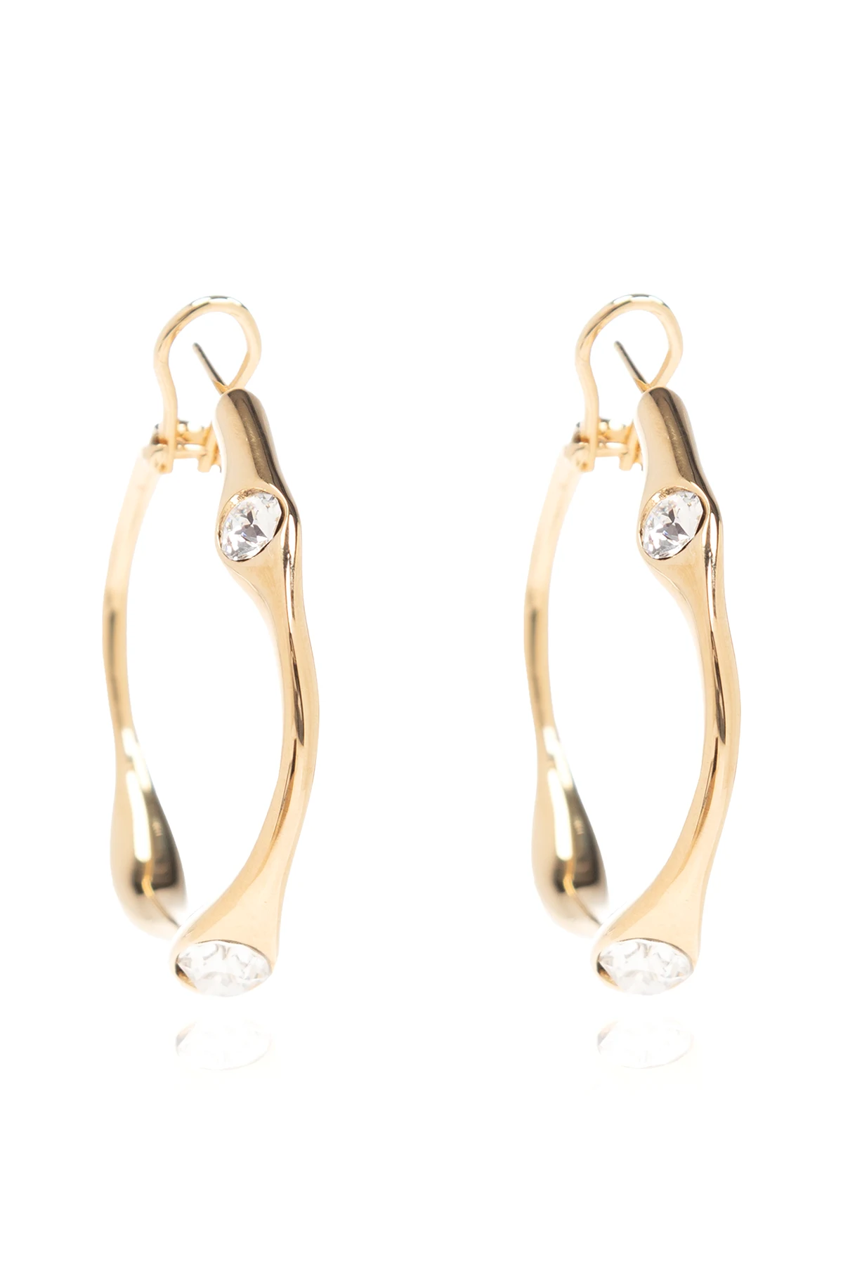 Crystal-embellished earrings