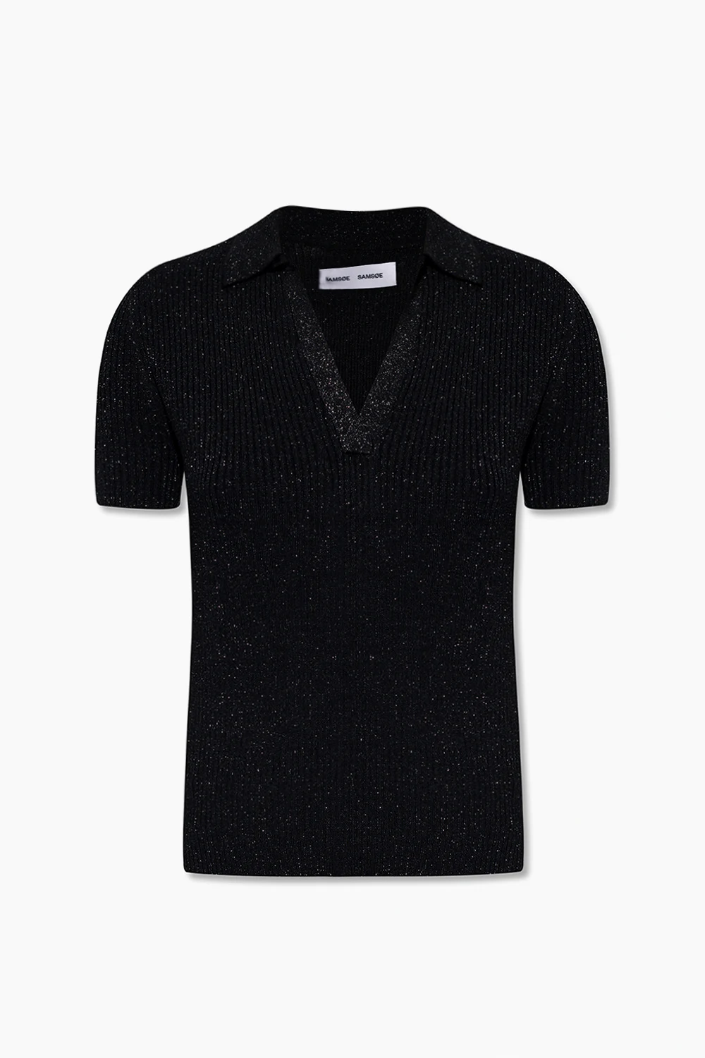 Top with lurex threads