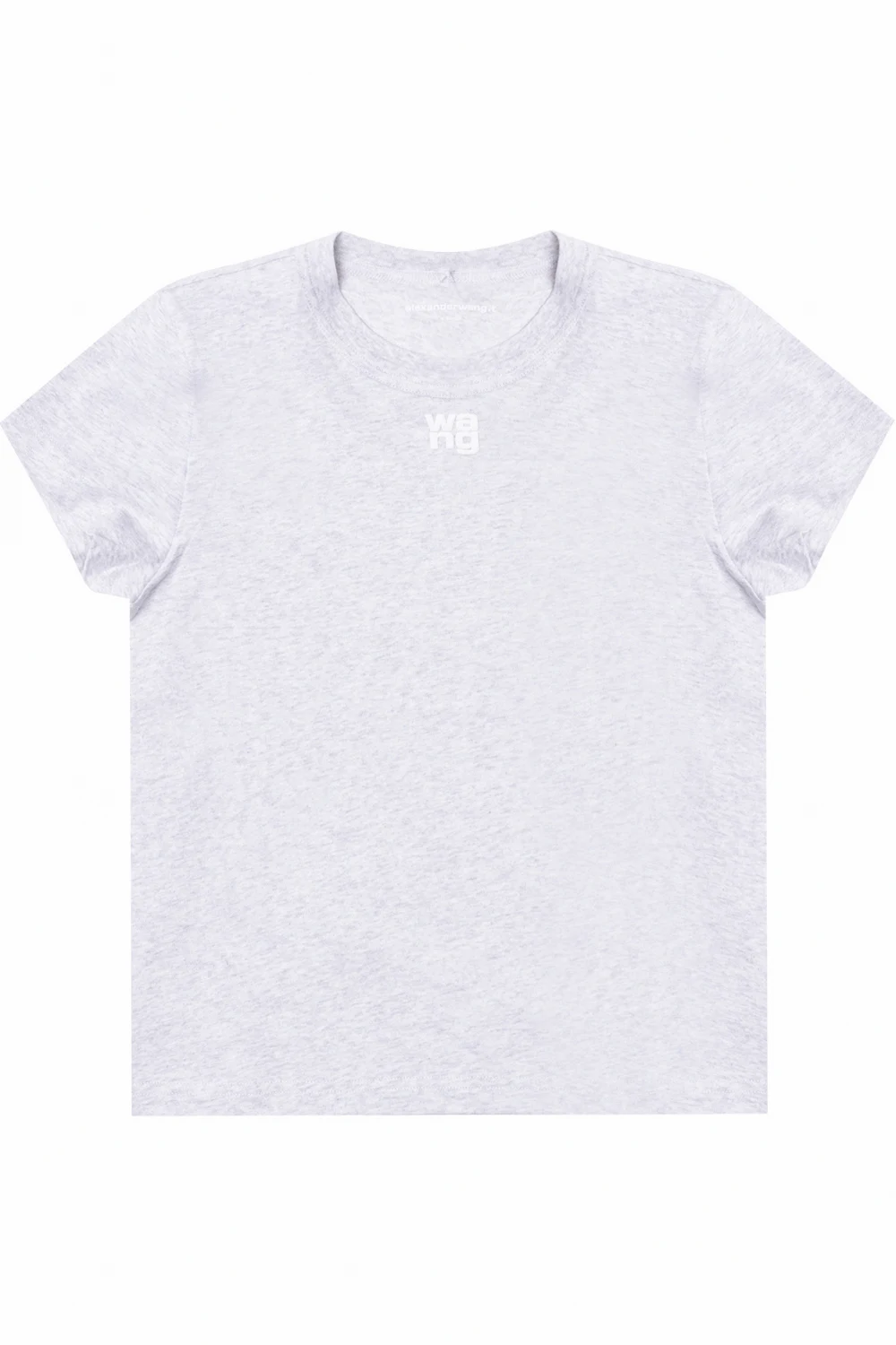 Cropped T-shirt with logo