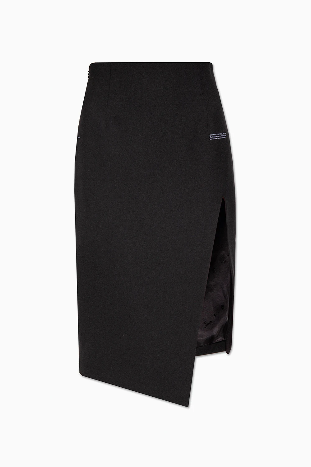 Asymmetric skirt