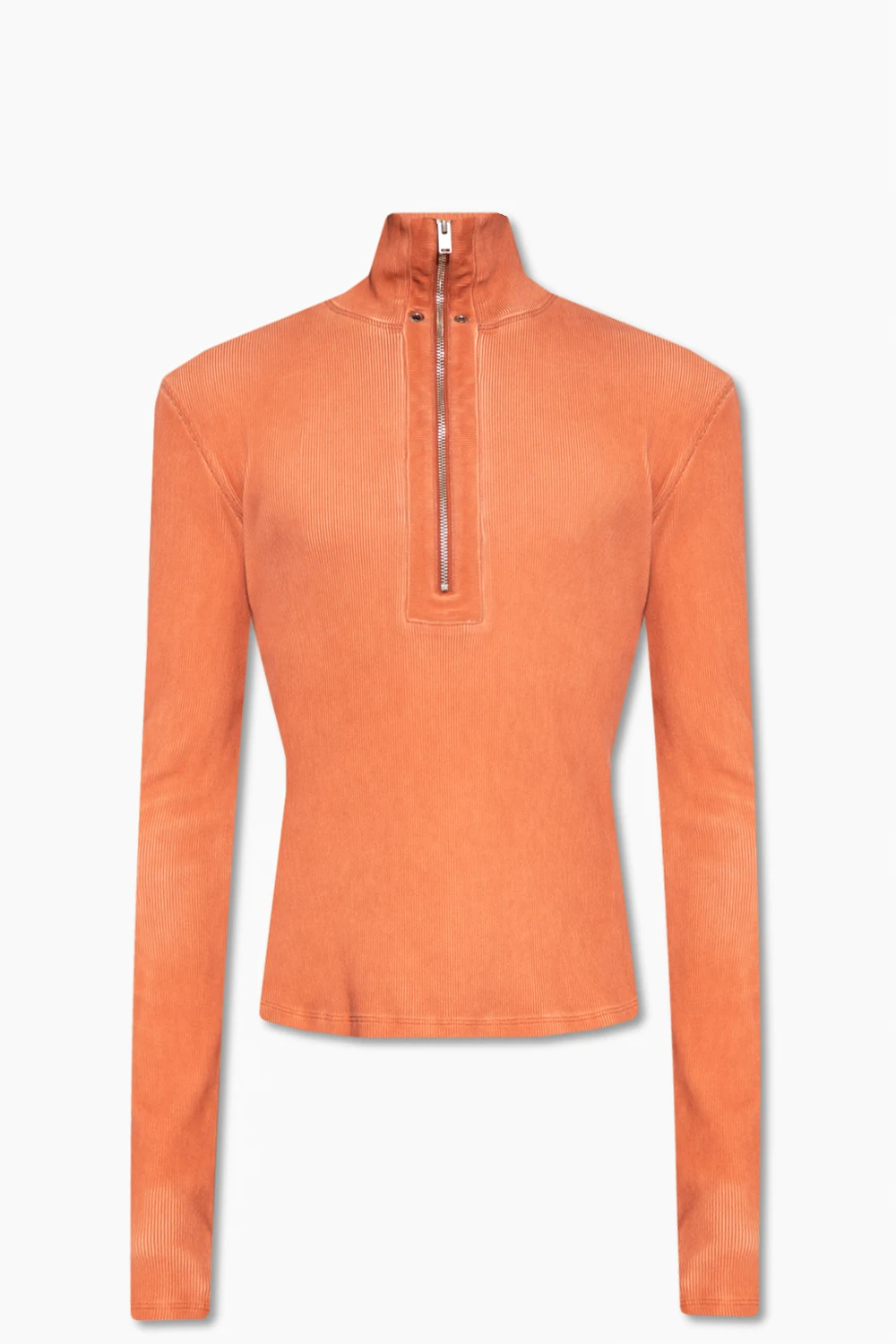 Polo shirt with long sleeves