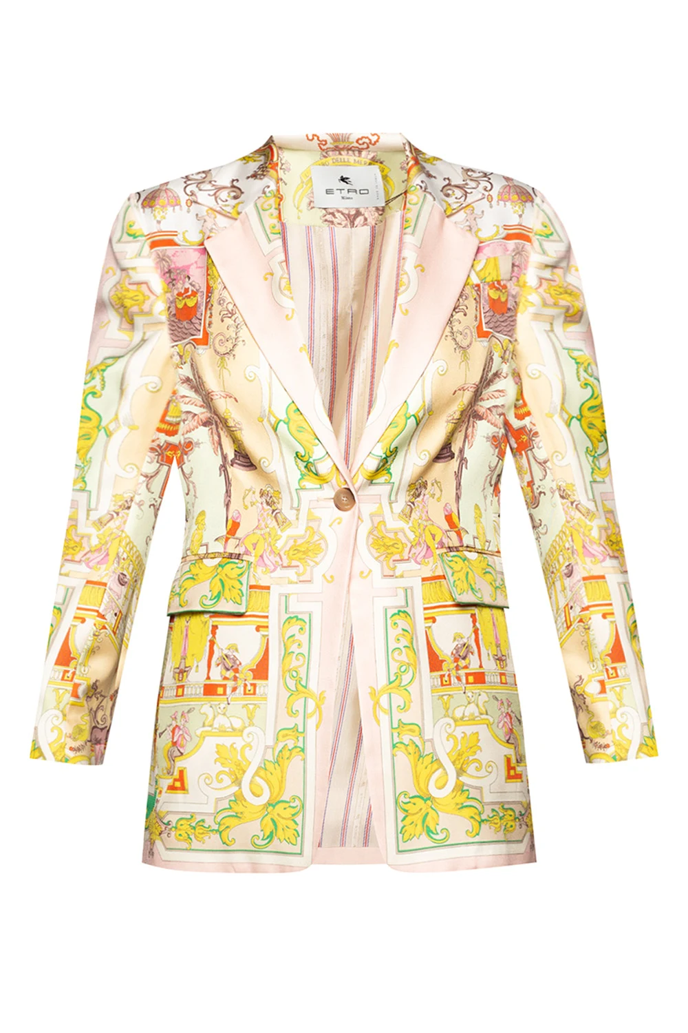 Marynarka z otwartymi klapami