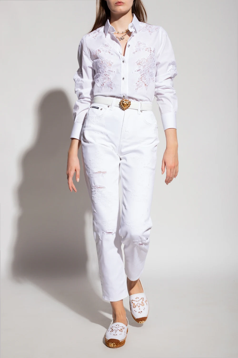 Embroidered jeans