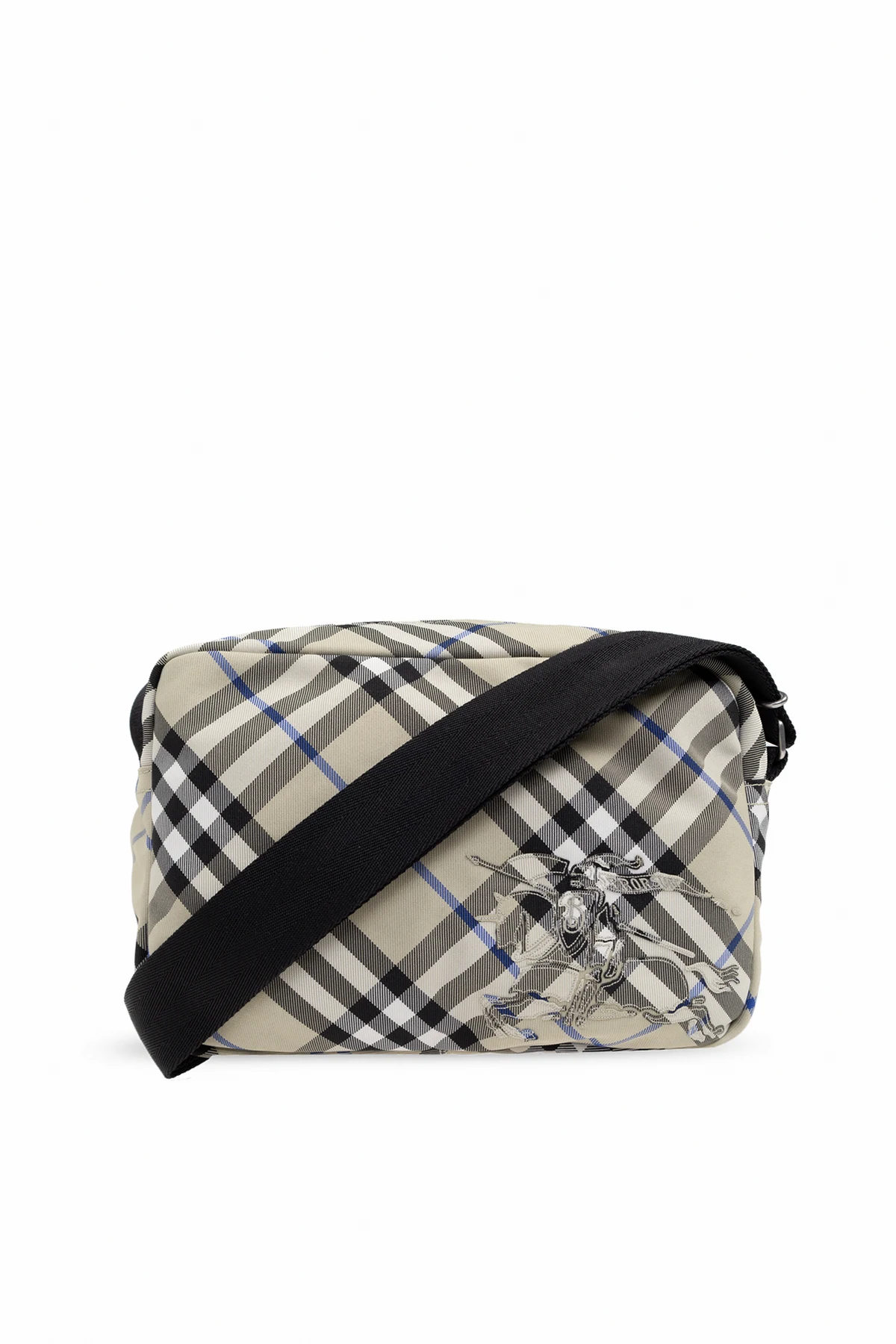 GREY Burberry `Essential` Shoulder Bag