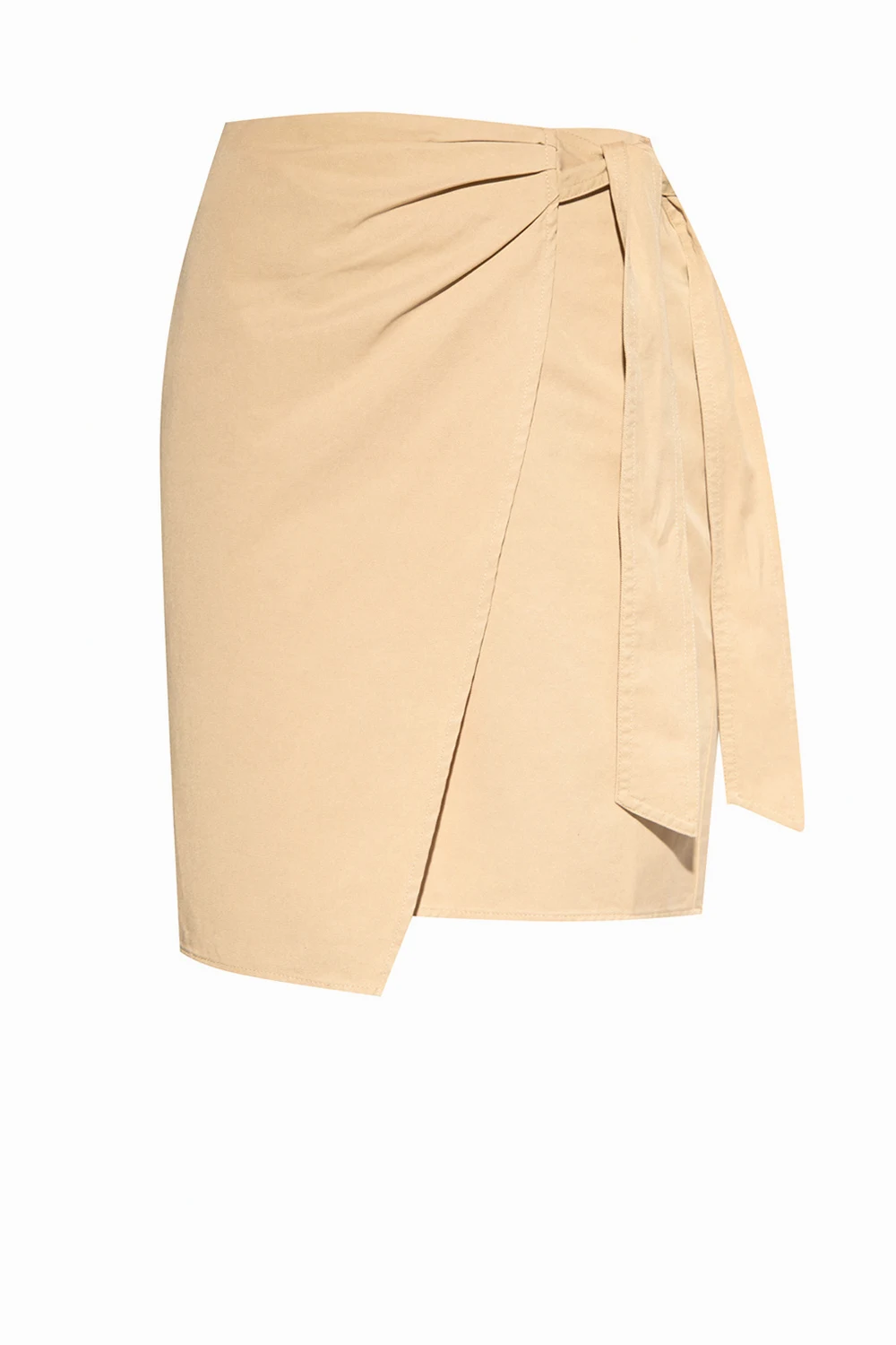 Skirt with tie belt