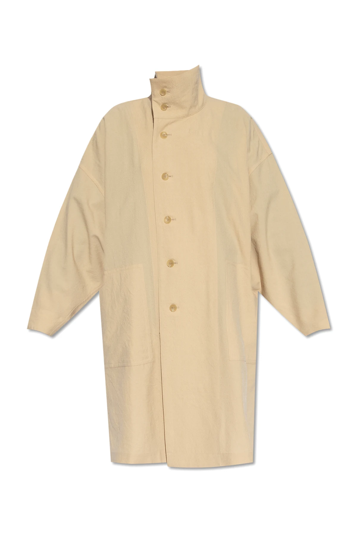 Wełniany płaszcz typu ‘oversize’