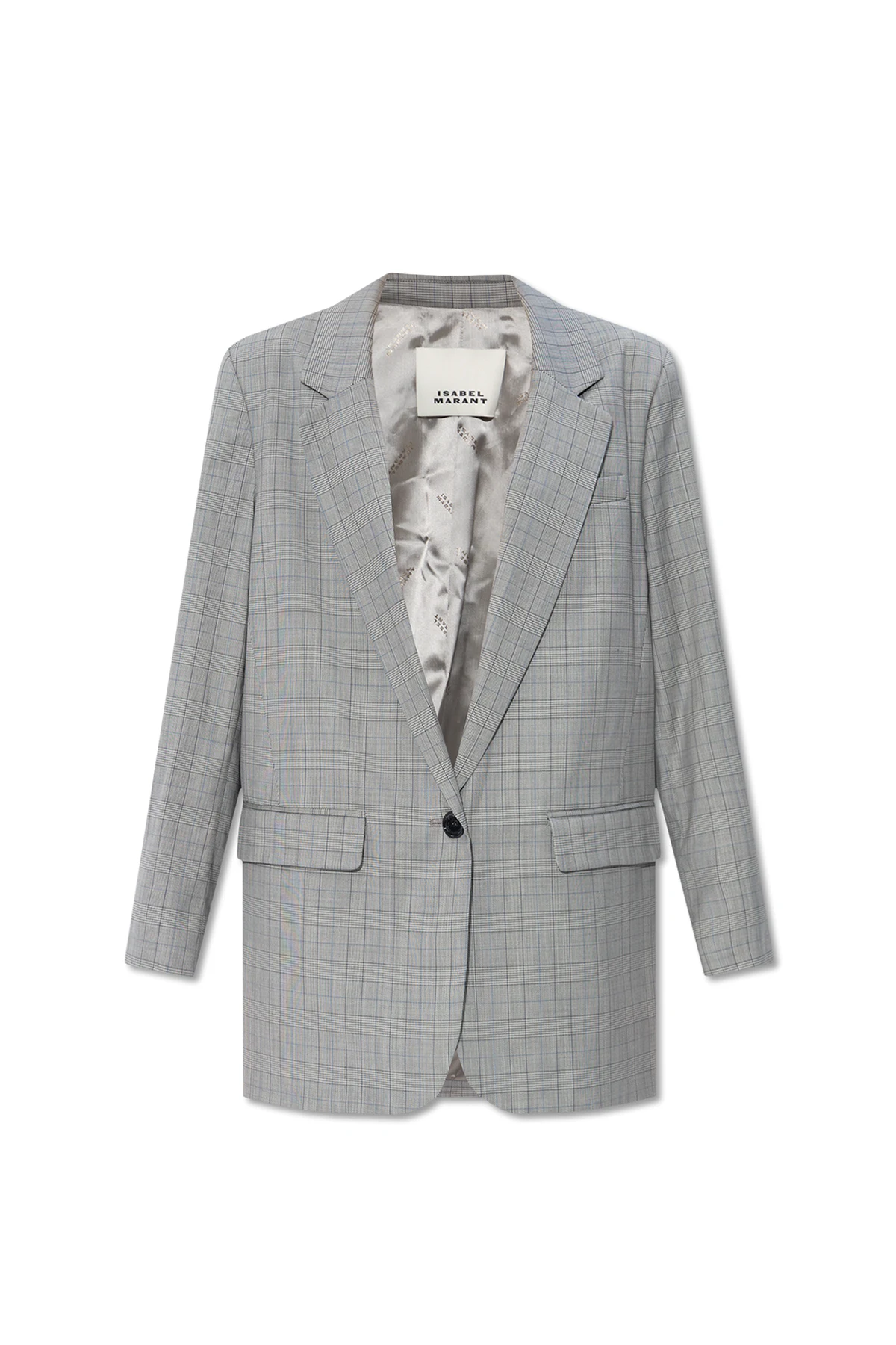 ‘Kenzy’ checked blazer