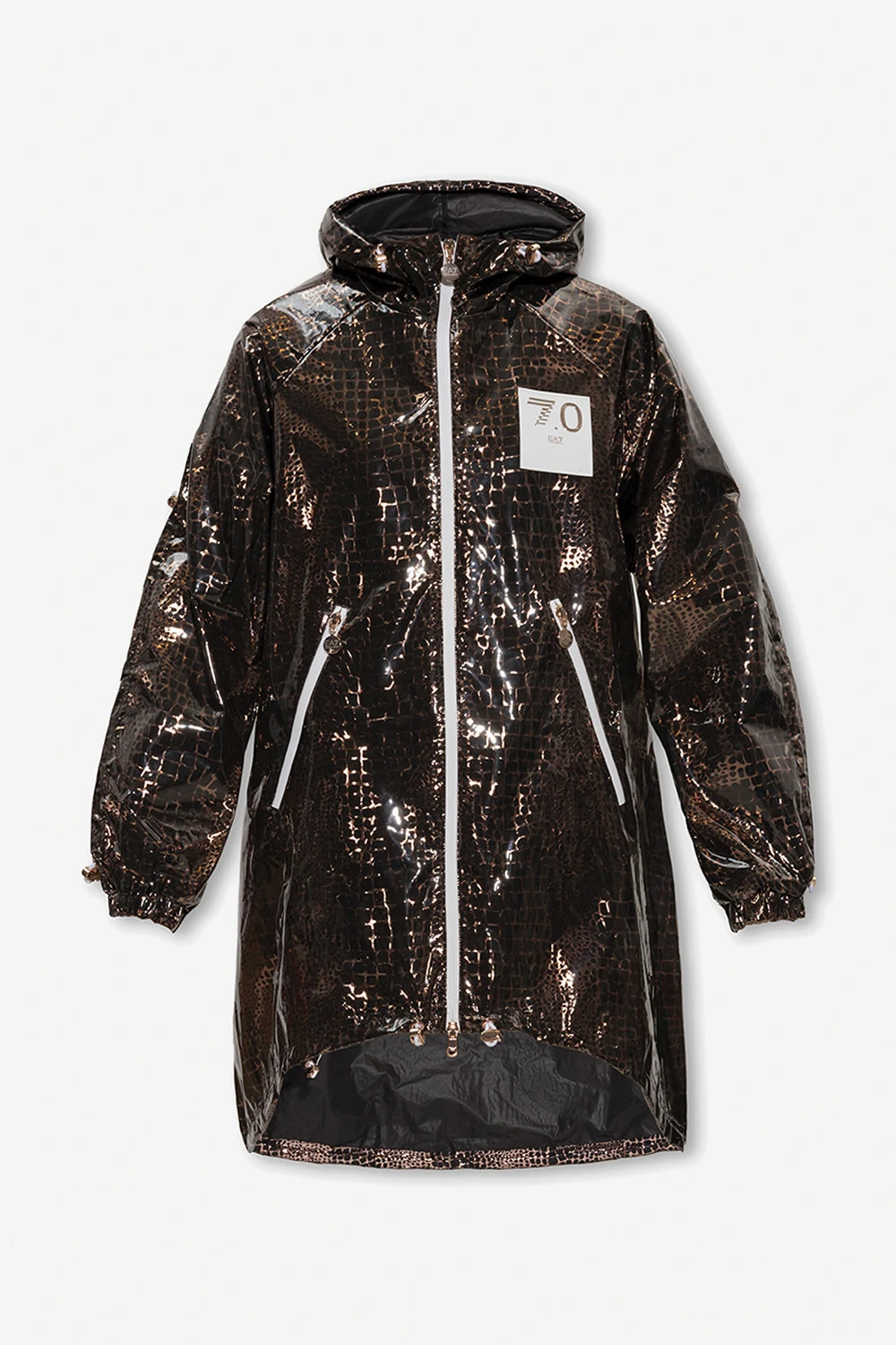 Loose-fitting rain jacket