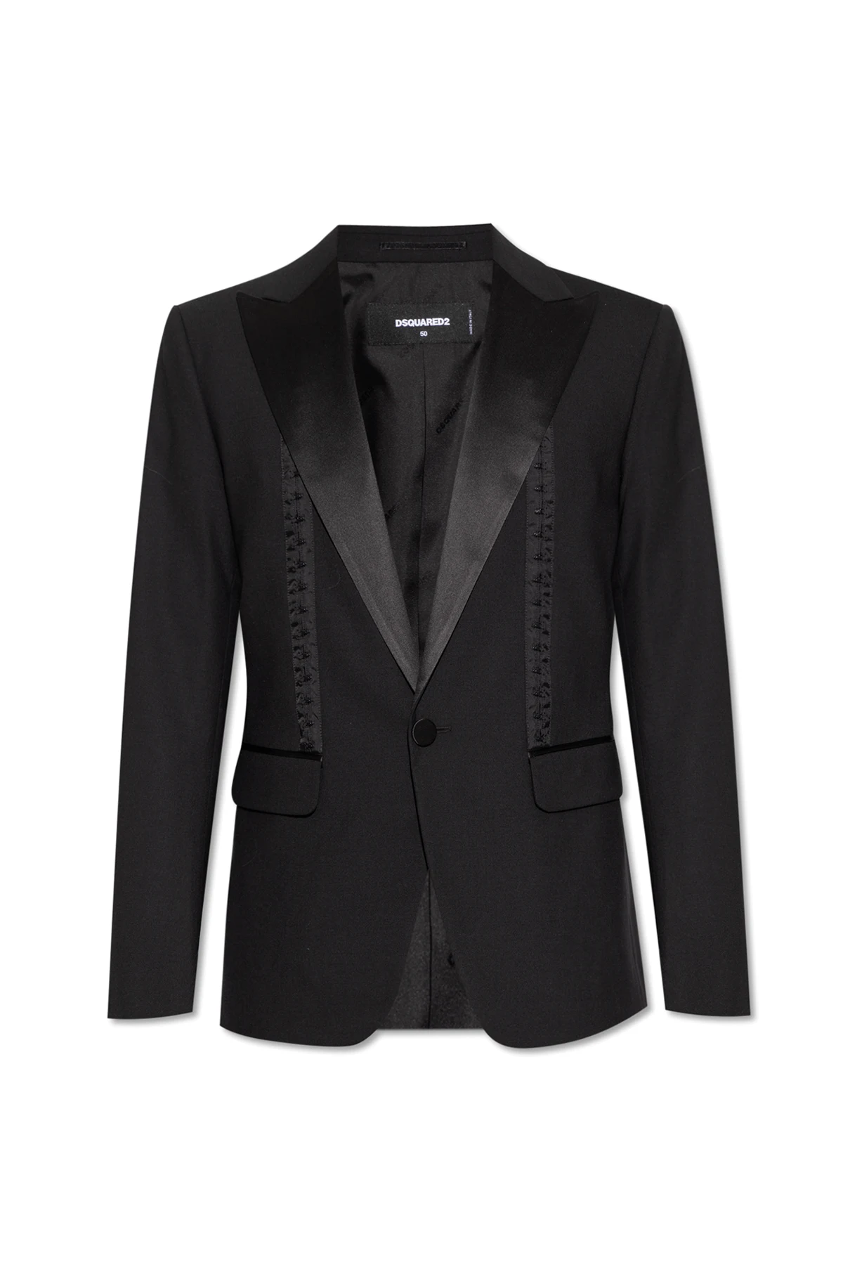 Marynarka z dekoracyjnymi haftkami