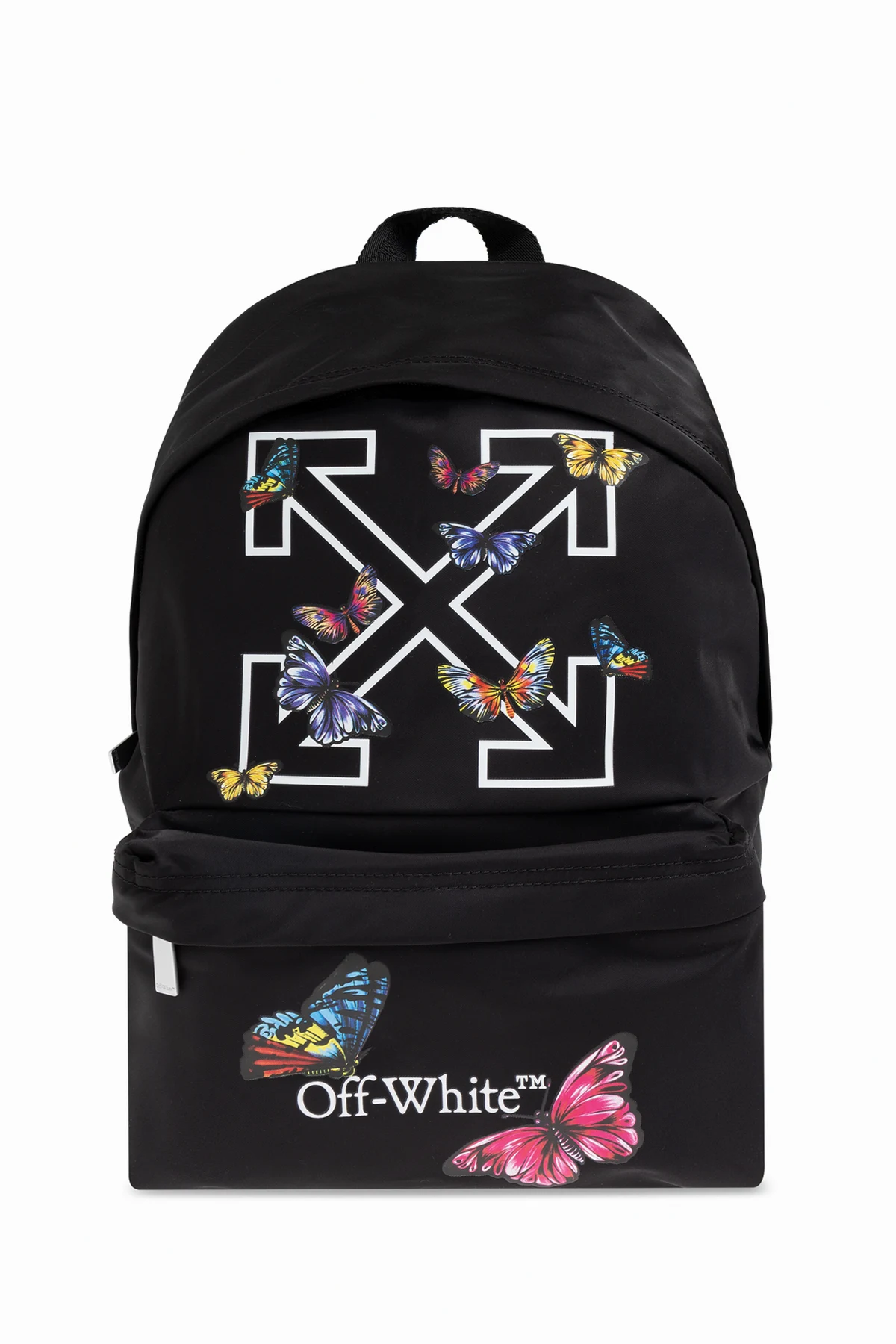 Backpack with printed logo
