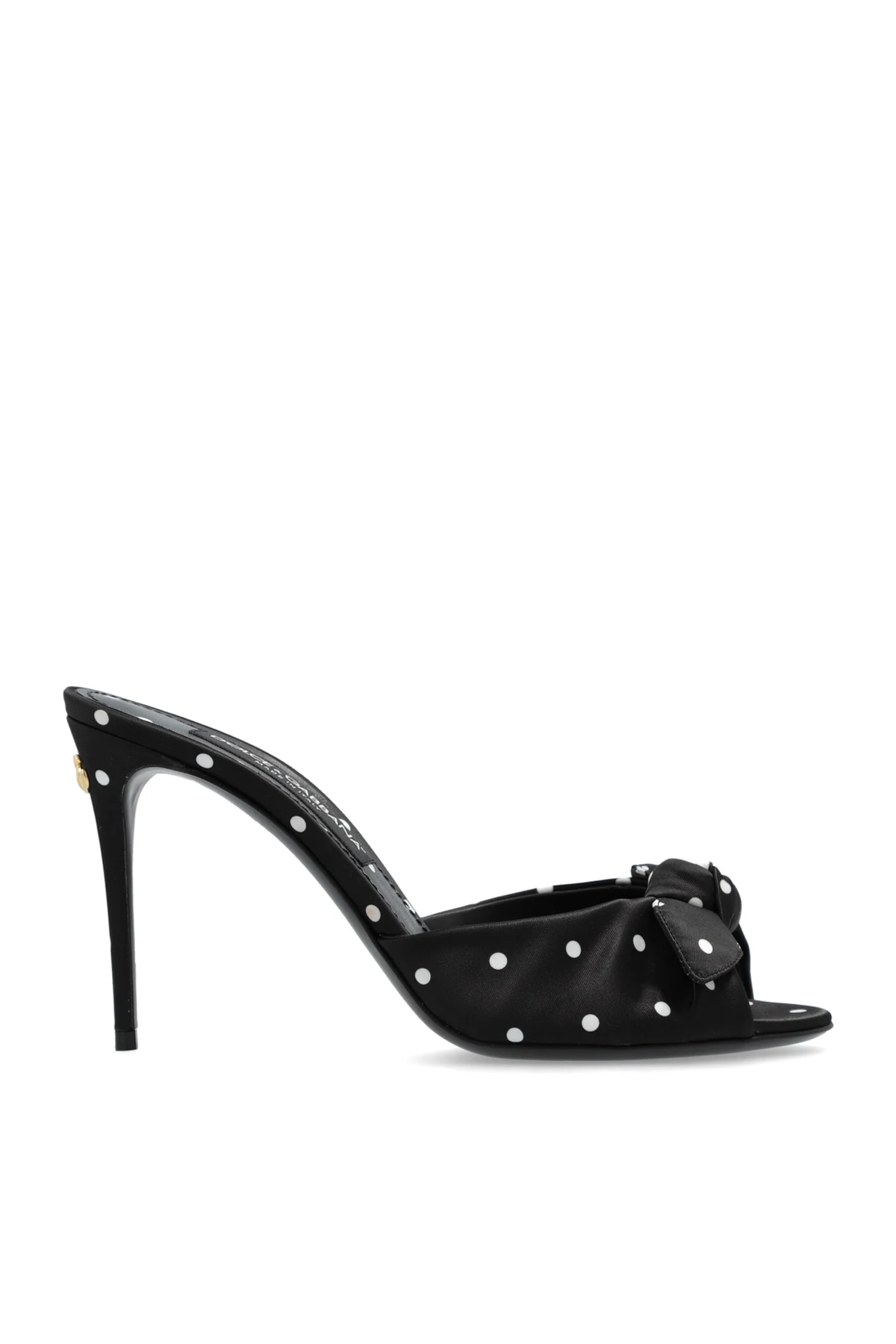 BLACK Heeled sandals 'Keira'