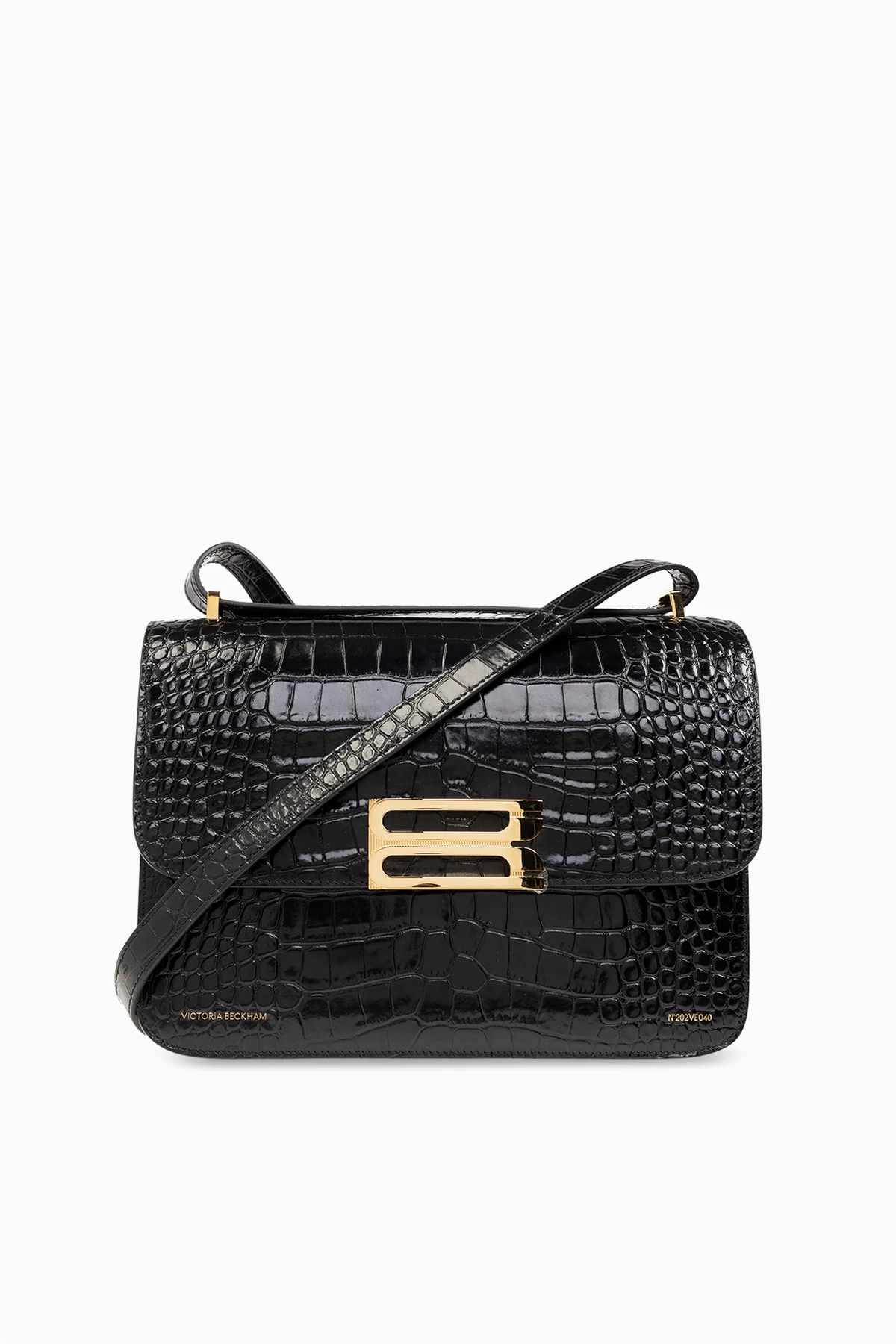 Leather shoulder bag