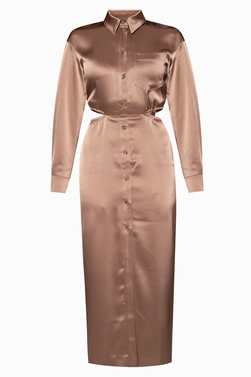 Sukienka z wycięciem