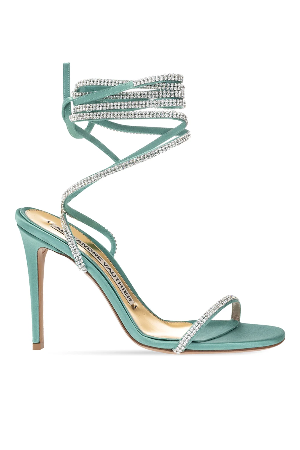 ‘Amina’ heeled sandals