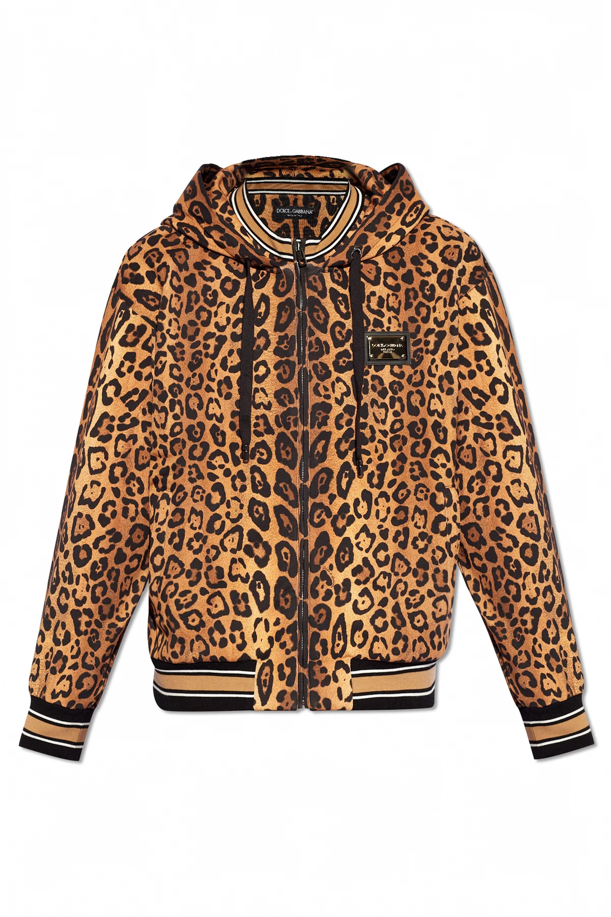 Hoodie with animal motif