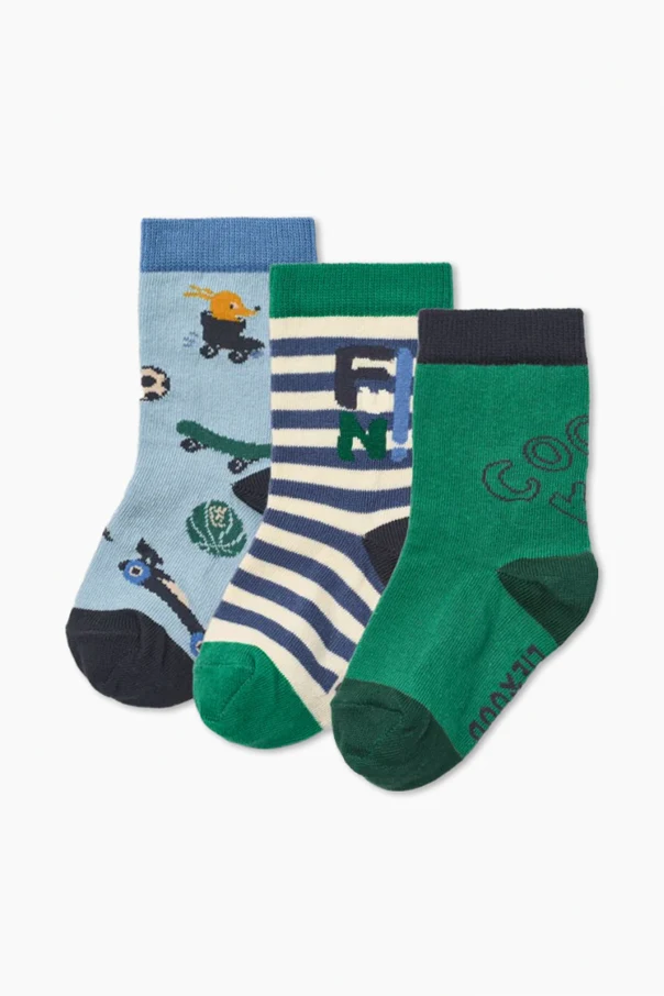 MULTICOLOUR 3-pack of "Silas" socks
