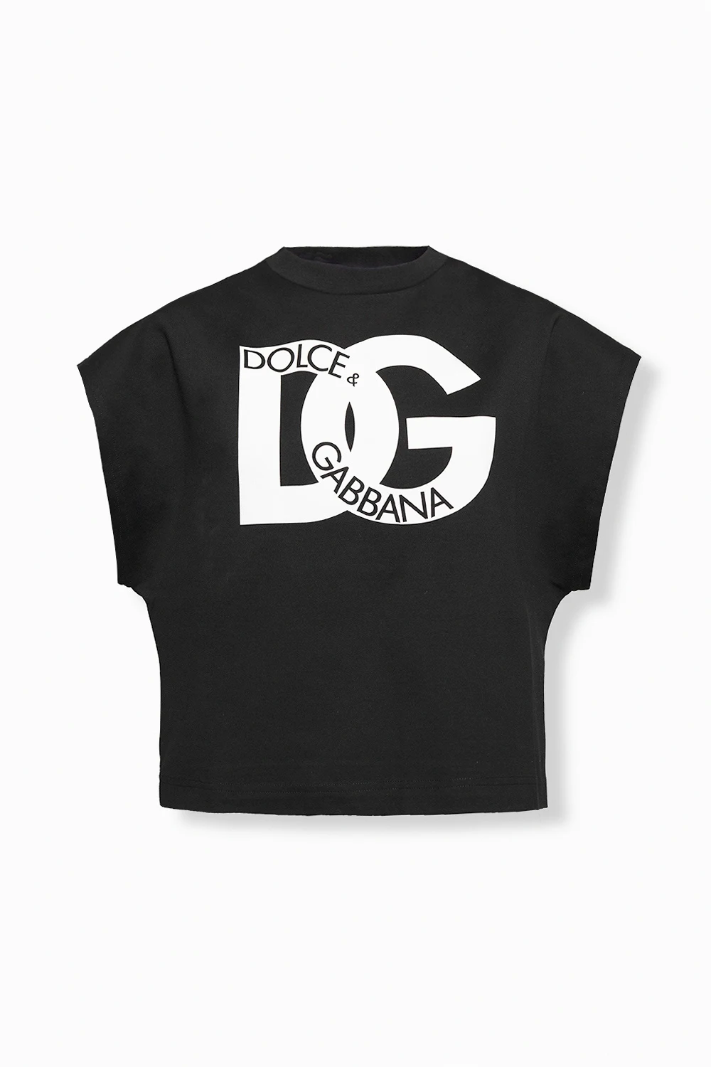 Logo-printed tank top