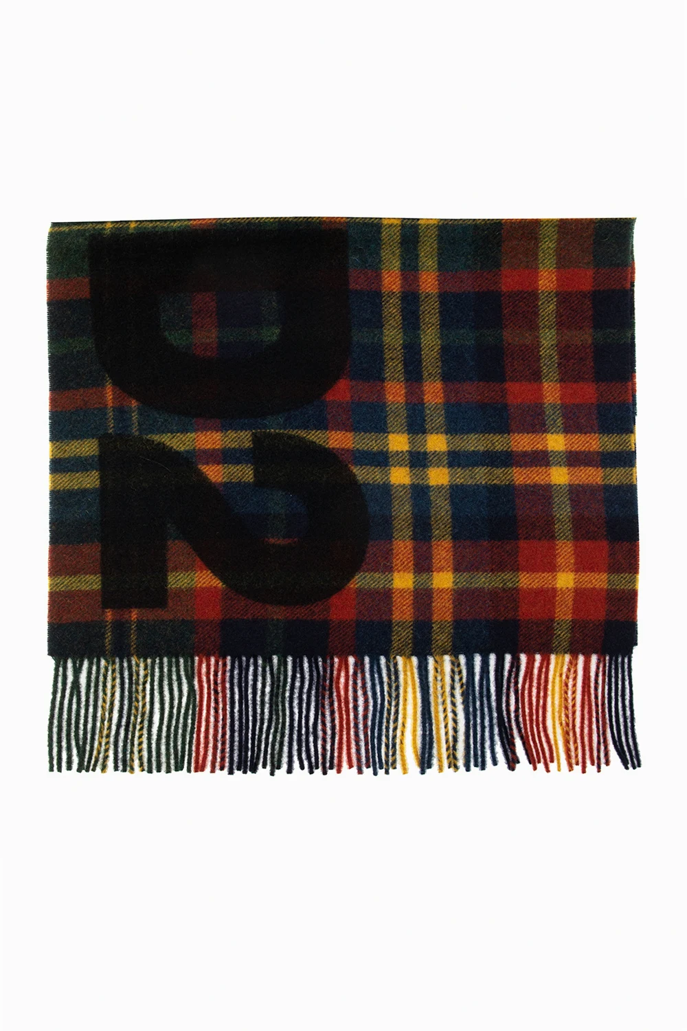 Wełniany szal z logo