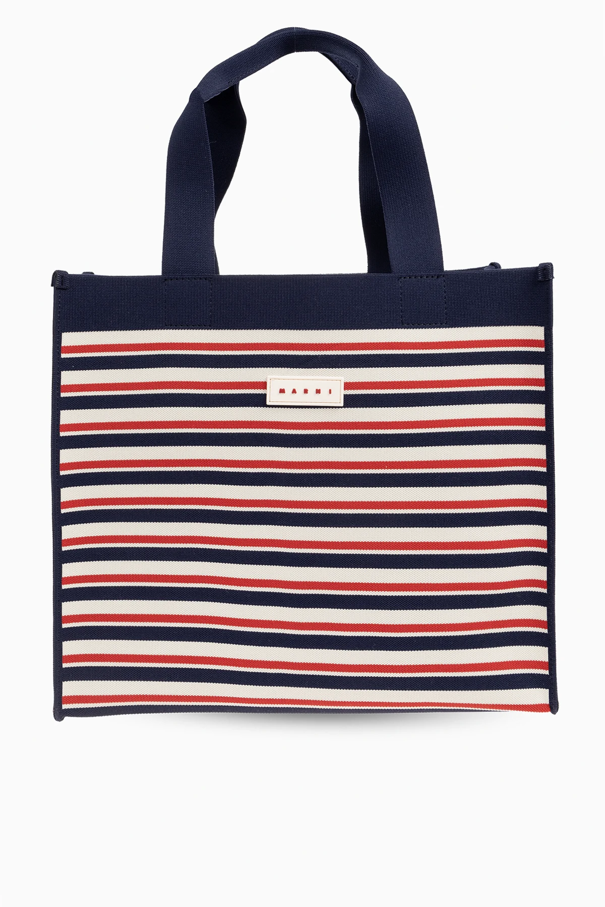 Torba typu ‘shopper’ z wzorem w paski