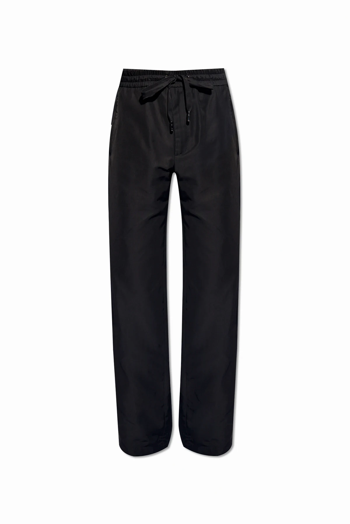 BLACK Straight leg trousers
