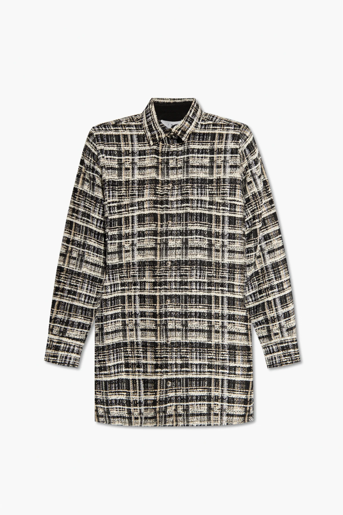 ‘Tanais’ oversize tweed shirt