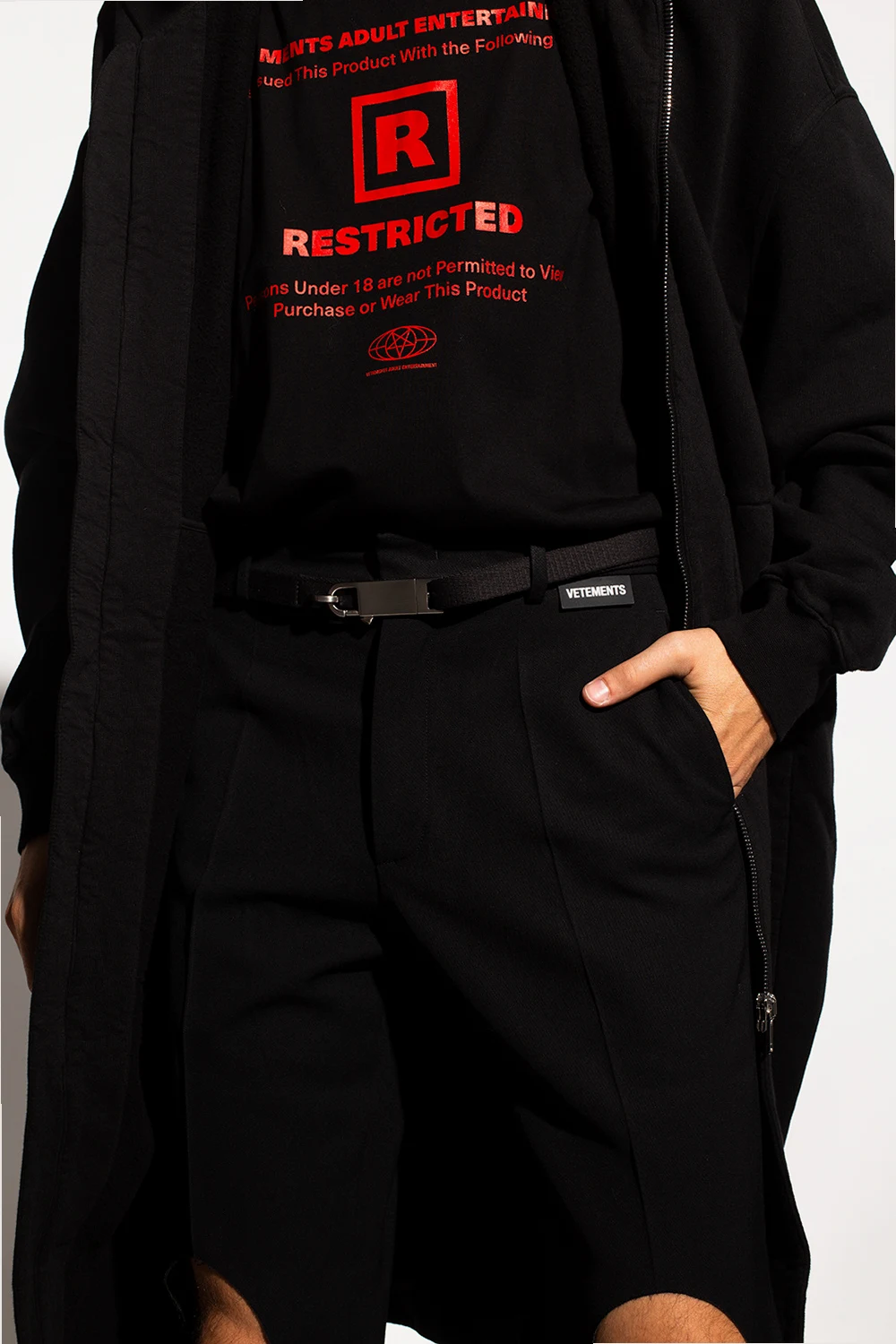 Bawełniany pasek z klamrą