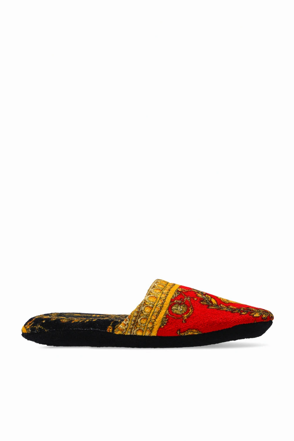 Slippers with Baroque print