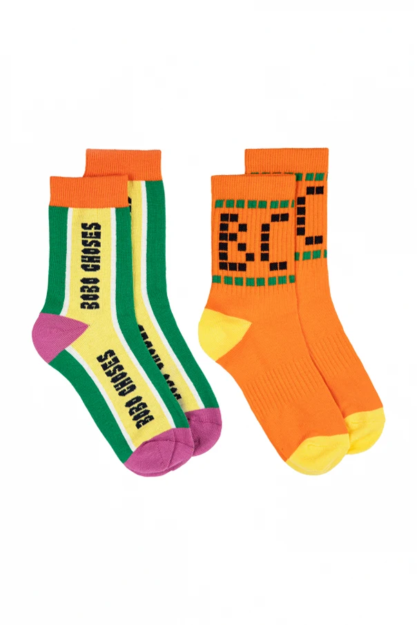 MEHRFARBIG Doppelpack Socken