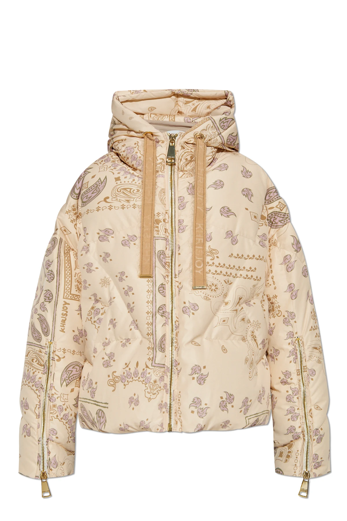 Daunenjacke mit paisley-Druck