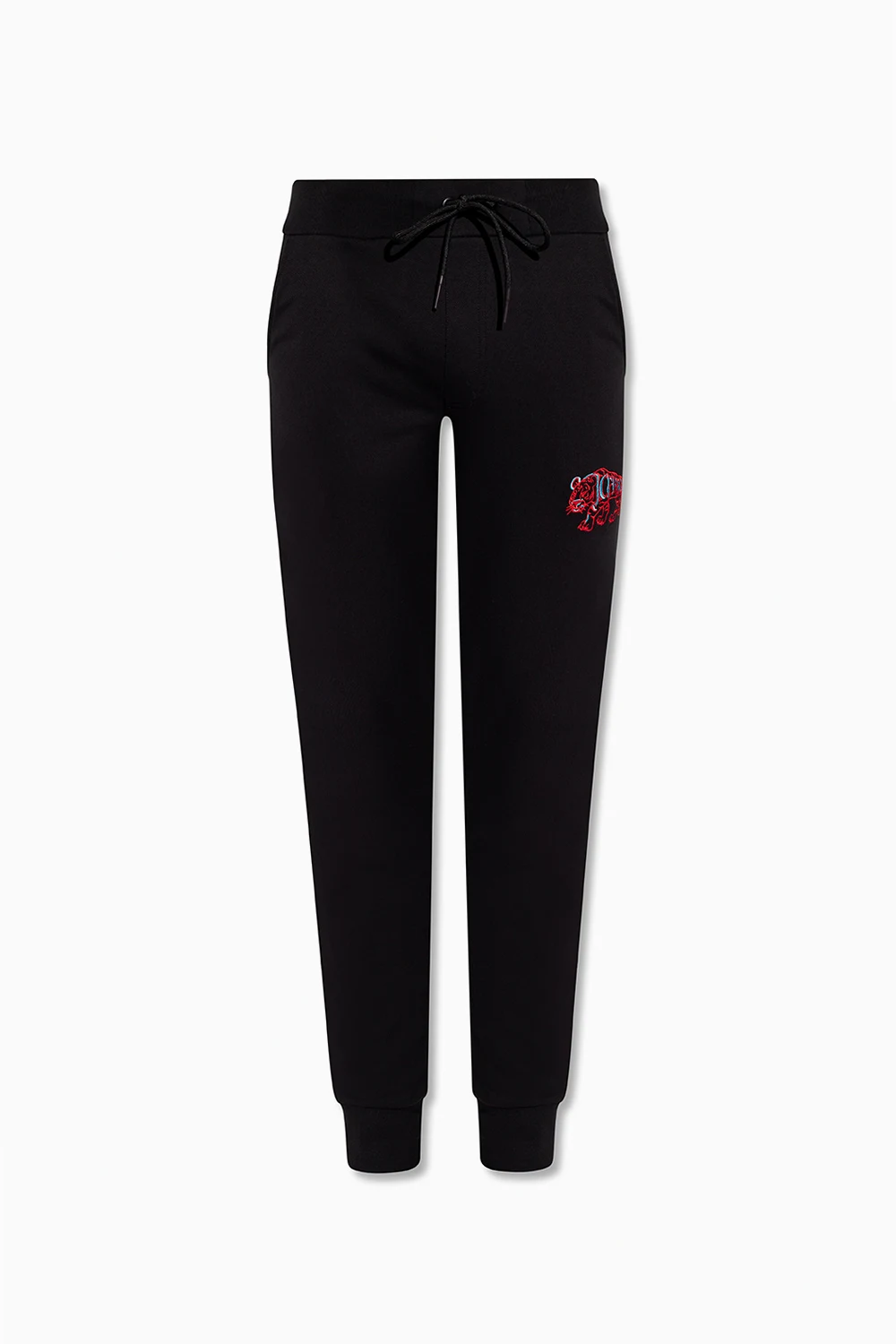 Sweatpants with animal print