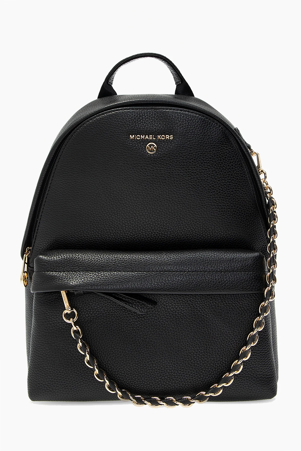 Skórzany plecak z logo