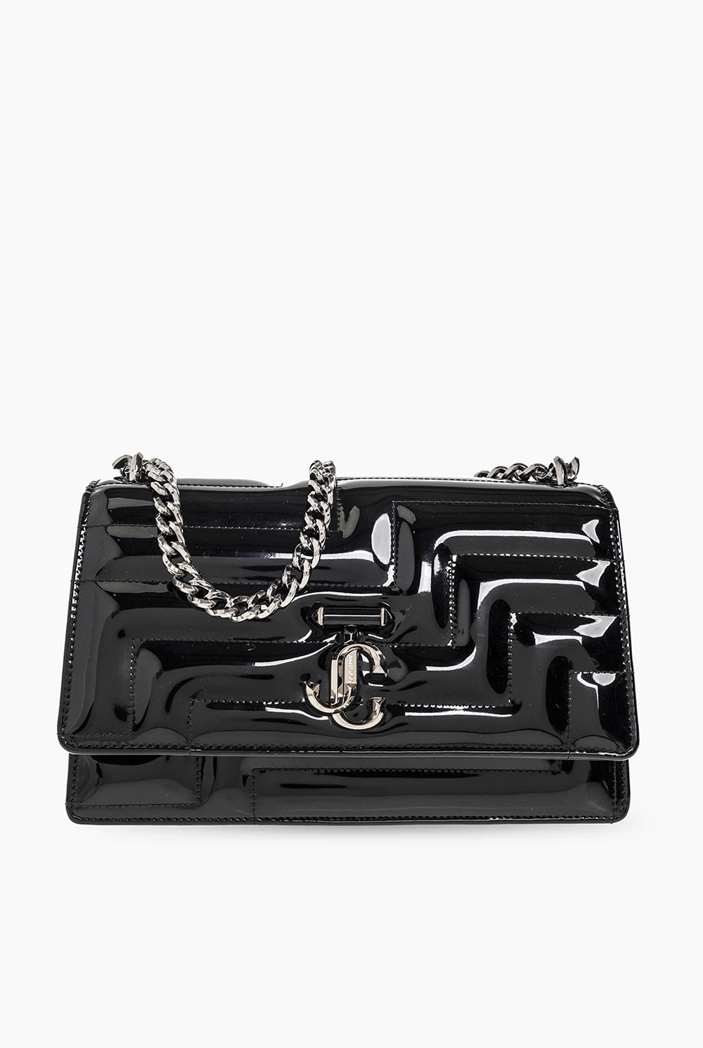 ‘Varenne Medium’ patent-leather shoulder bag