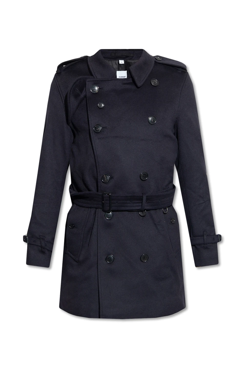 Wool trench coat