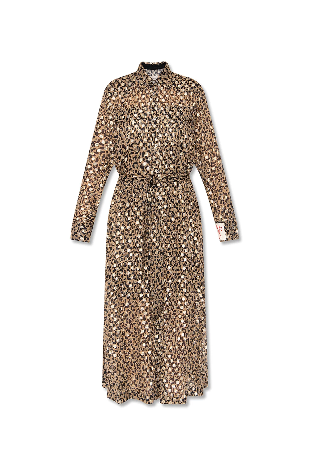 Dress with animal motif