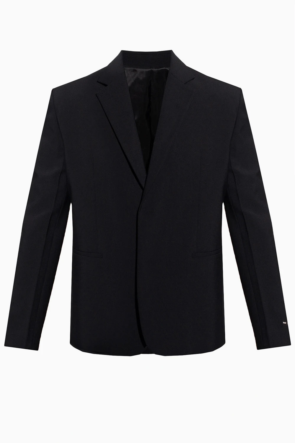 Blazer with padded shoulders