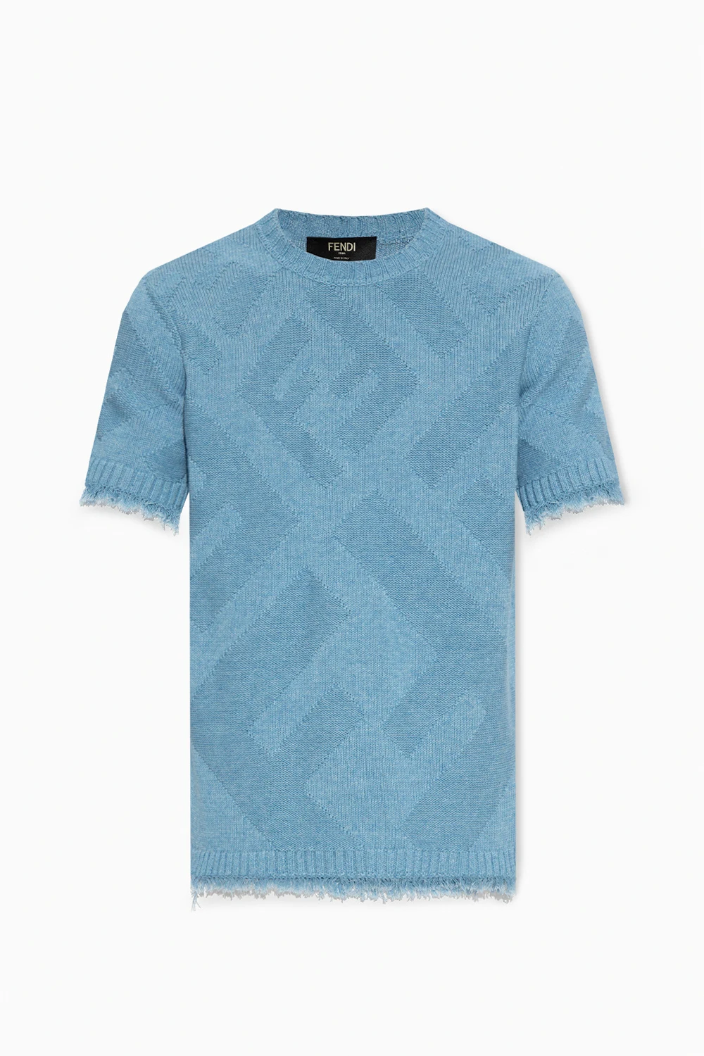 T-shirt z frędzlami