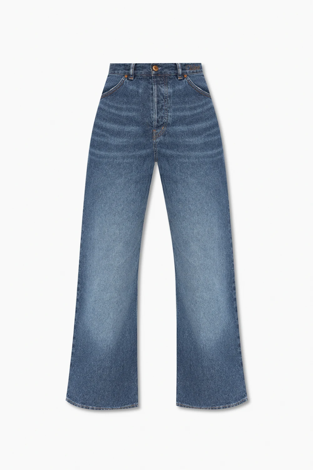 Straight leg jeans