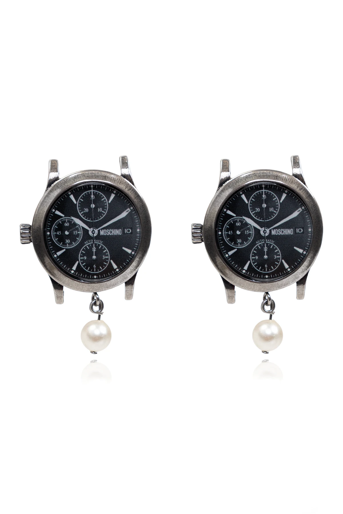 Ohrringe mit Uhrenmotiv