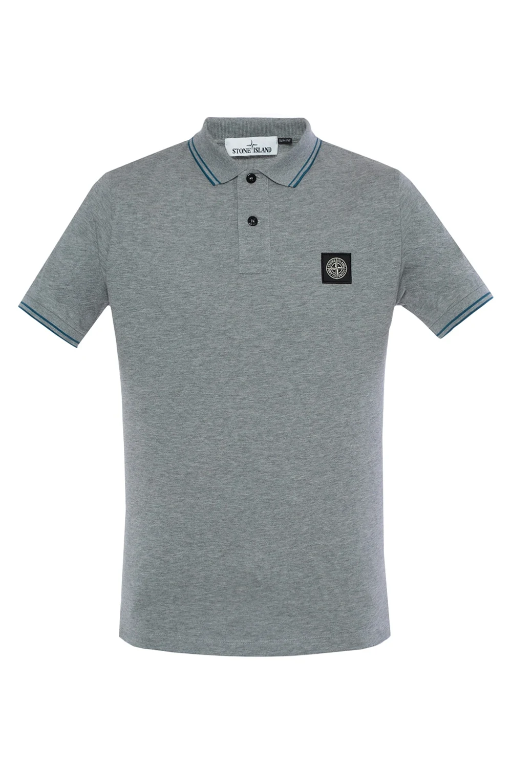 Polo z naszywką z logo