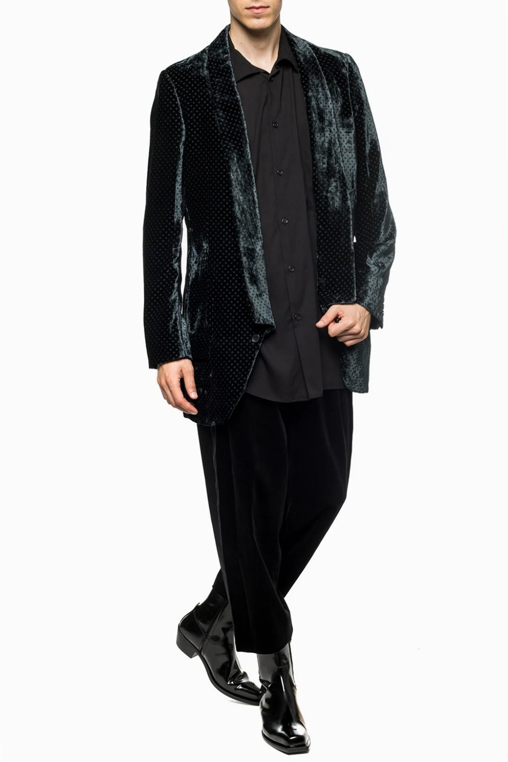 Side stripe trousers