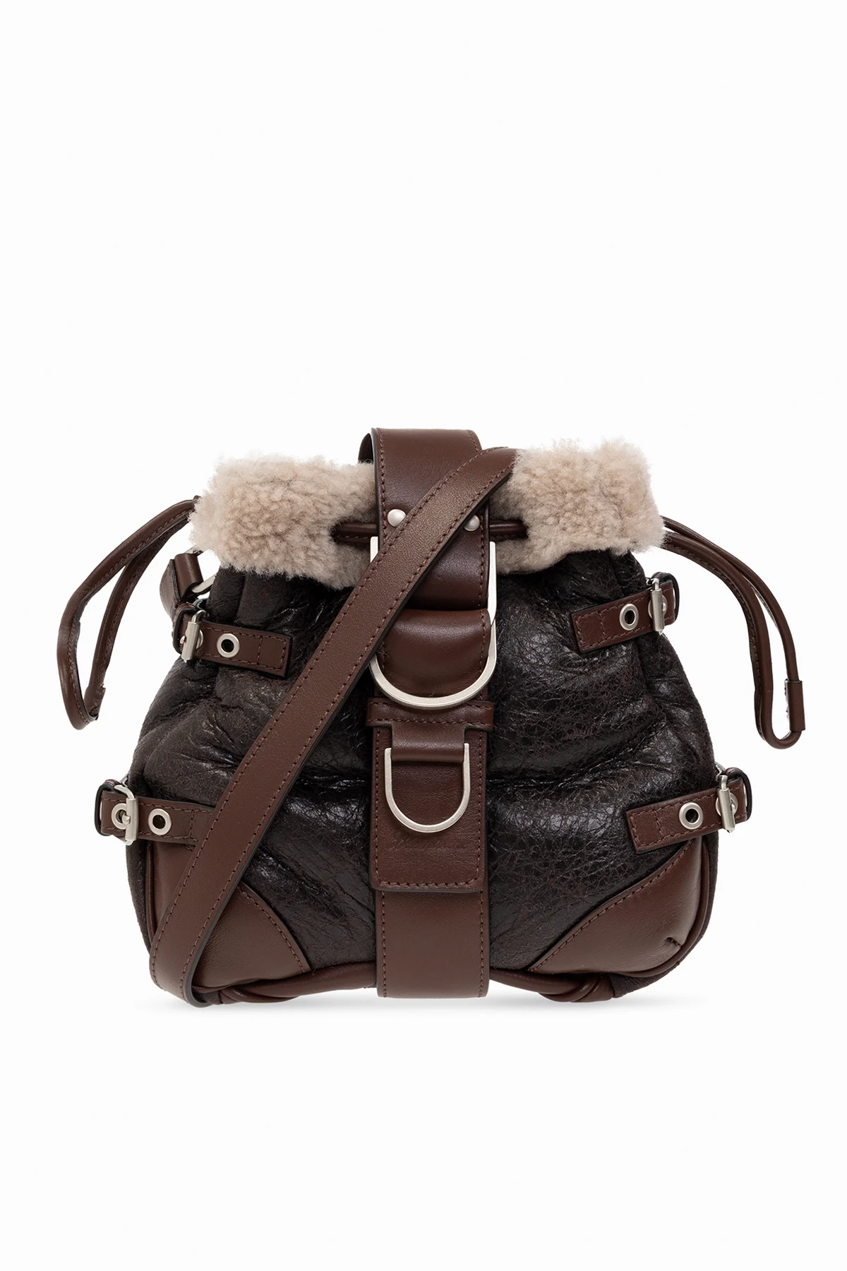 Skórzana torba na ramię typu ‘bucket’