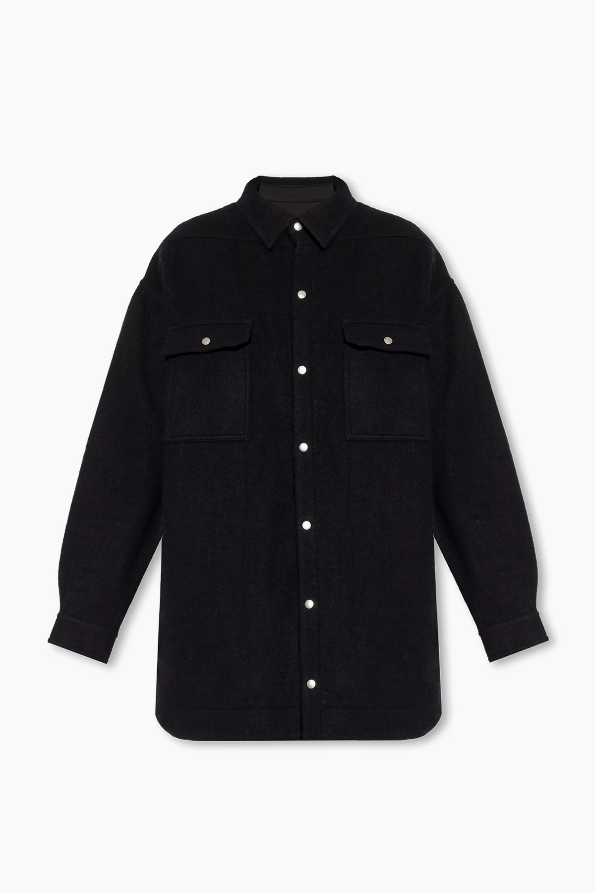 Oversize wool jacket