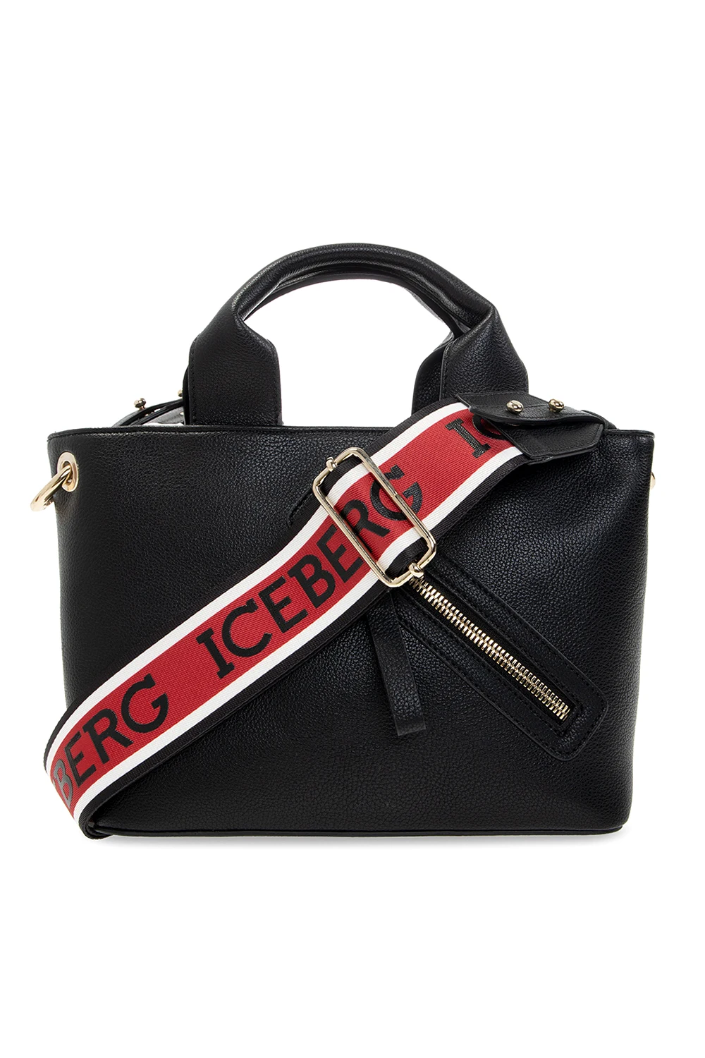 Shoulder bag with patch