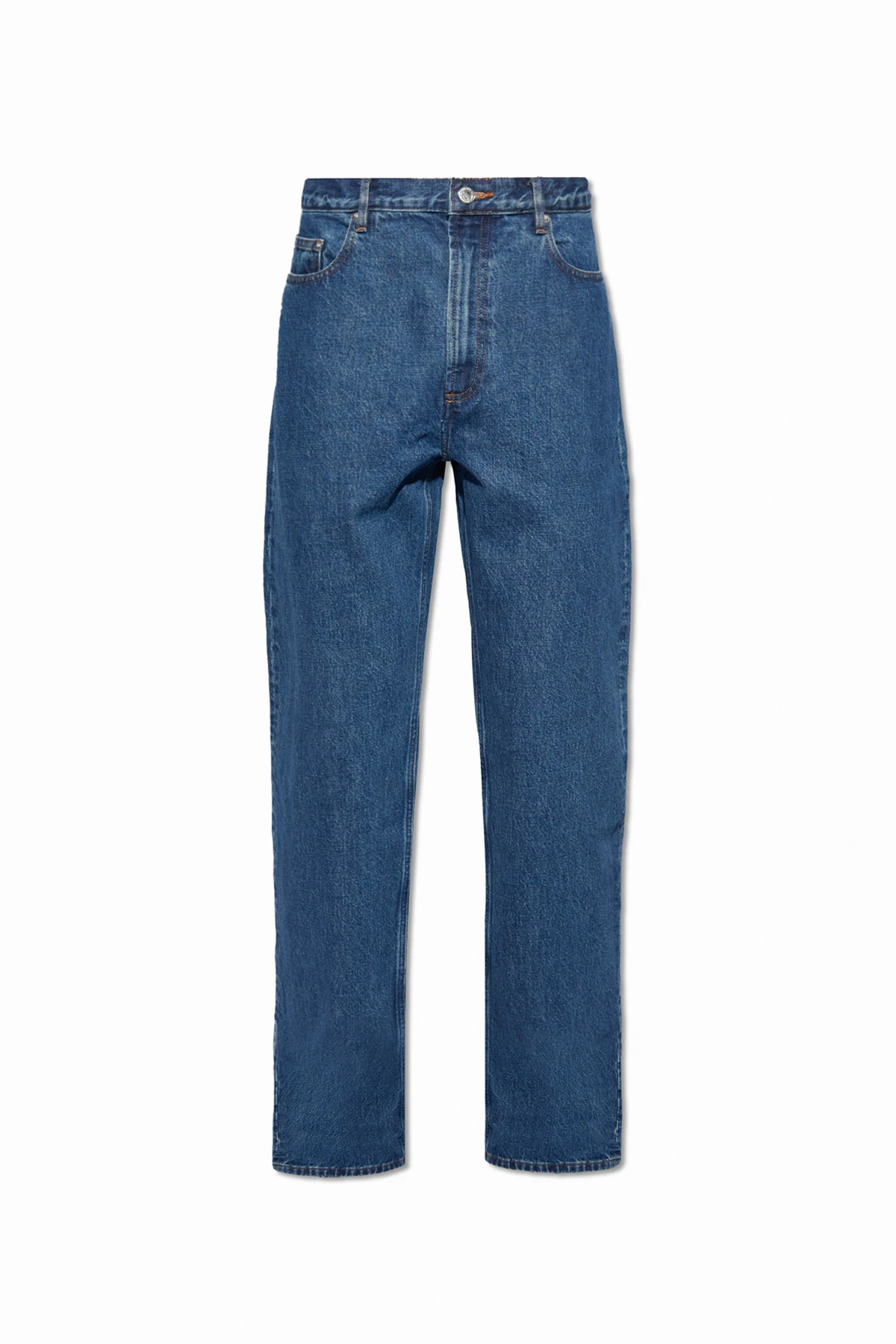 ‘Relaxed’ straight leg jeans