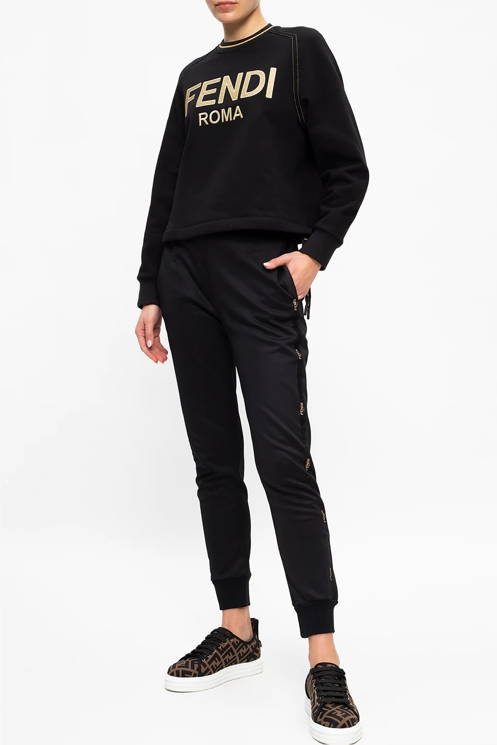 Side stripe sweatpants