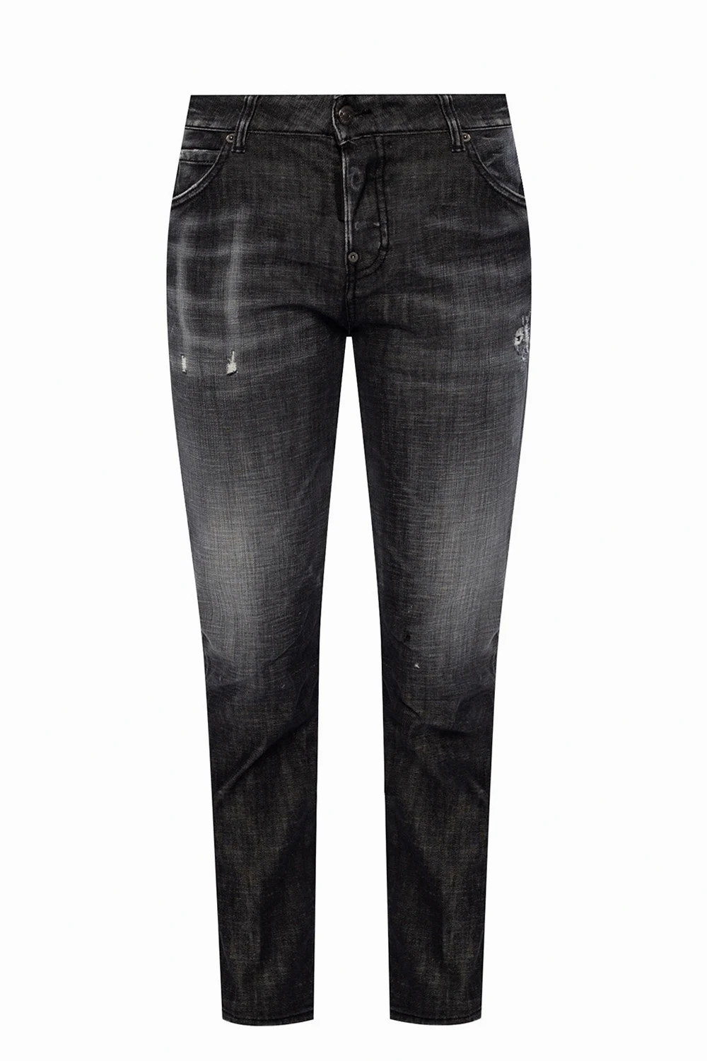 'Cool Girl Jean' raw-cut jeans