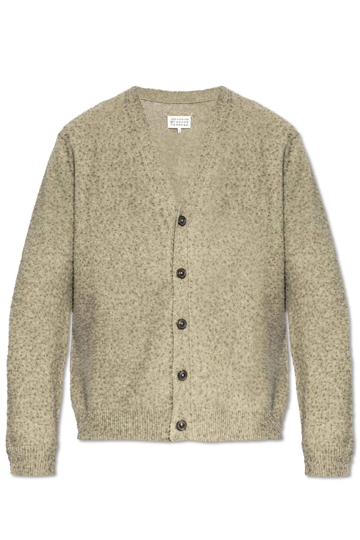 Cardigan with vintage effect