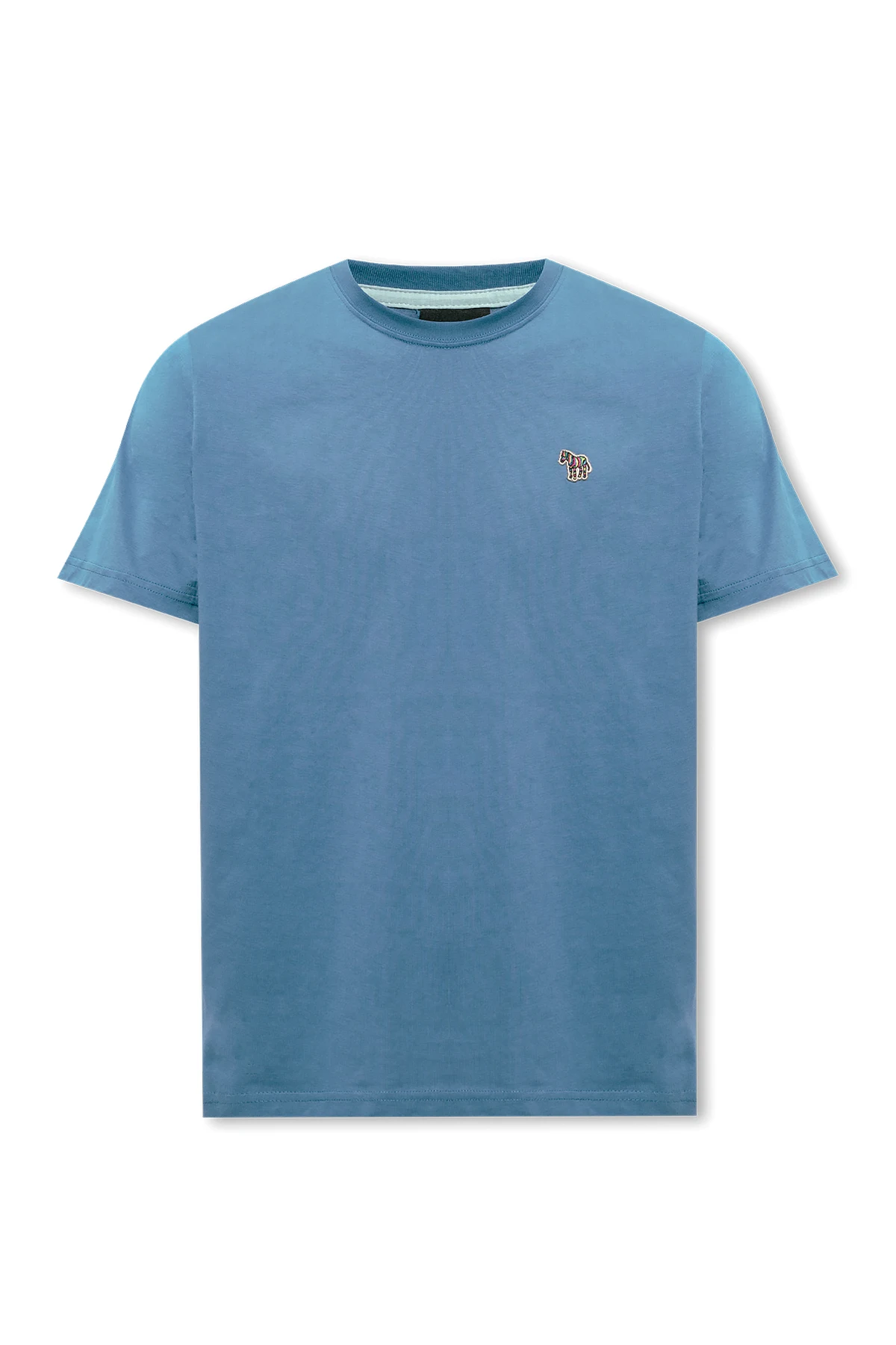 T-shirt with logo patch