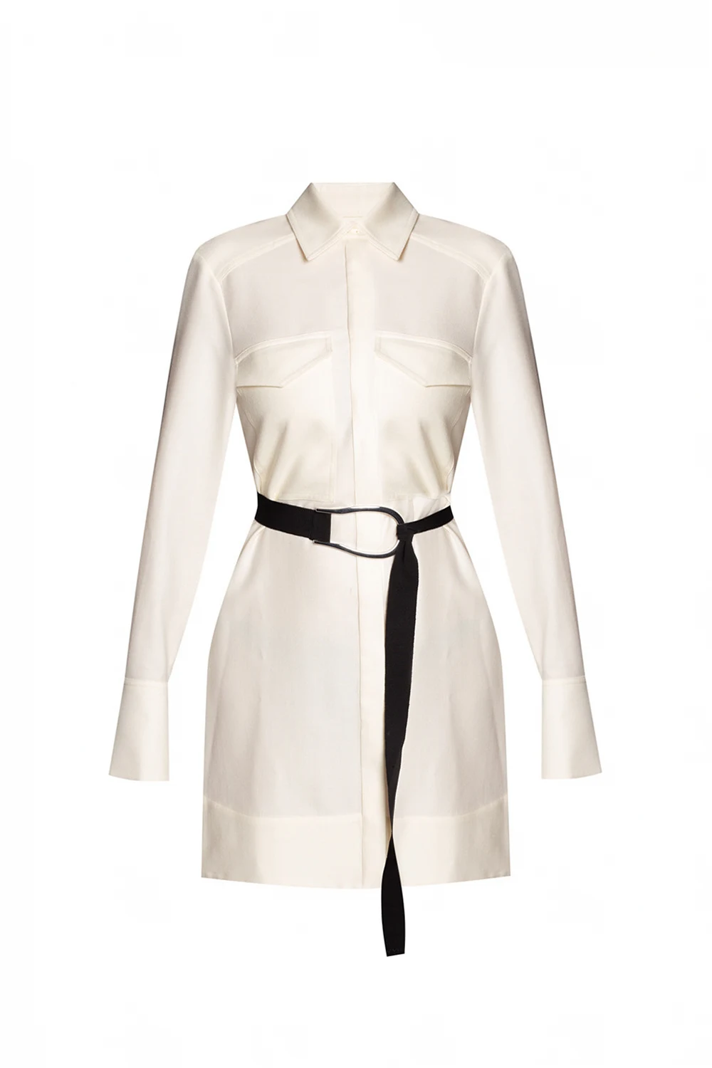 Dress with belt